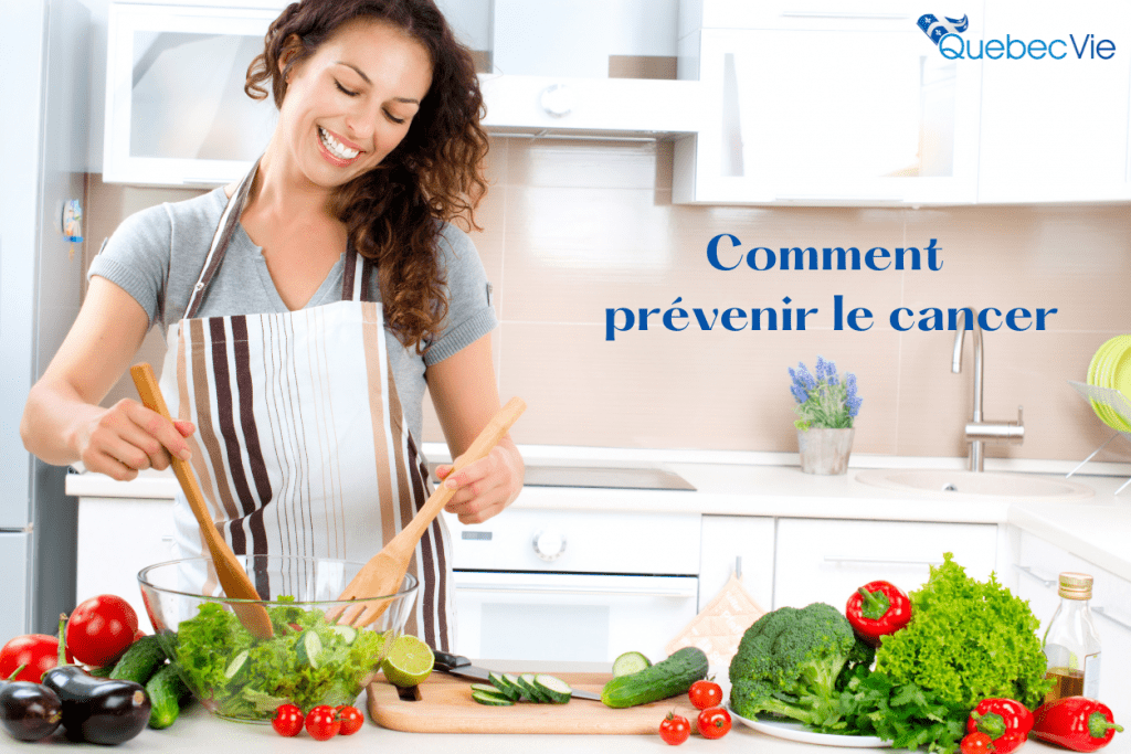 femme cuisinant aliments anti cancer